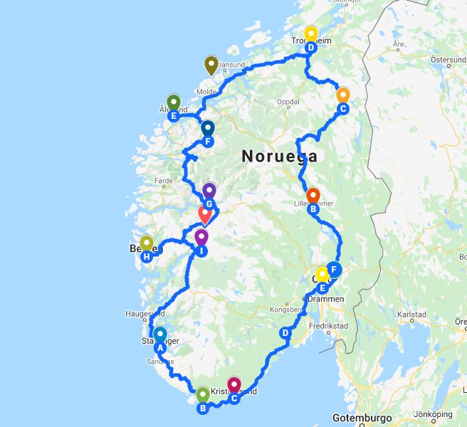 La Gran Ruta de los Fiordos Noruegos Tourist Forum