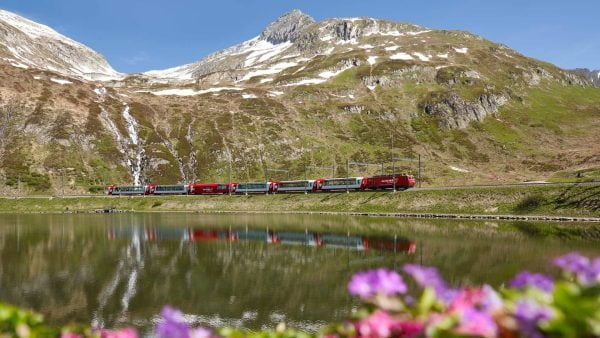 trenes de montaña de Suiza