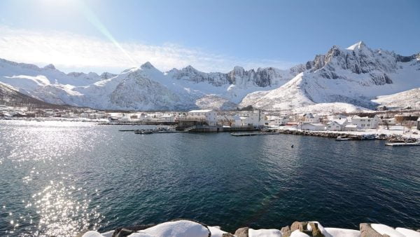 Vista panorámica de Mefjord Brygge