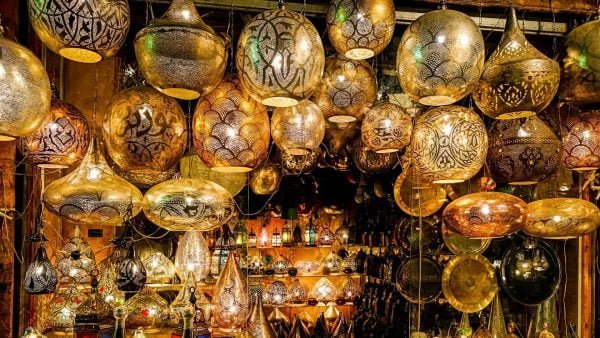 Bazar en el Cairo