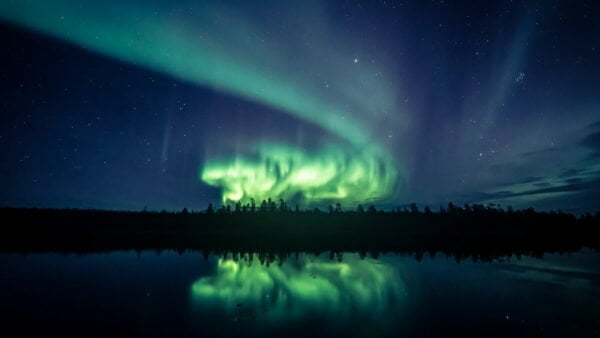 Aurora Boreal en Laponia