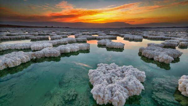 Amanecer en el Mar Muerto
