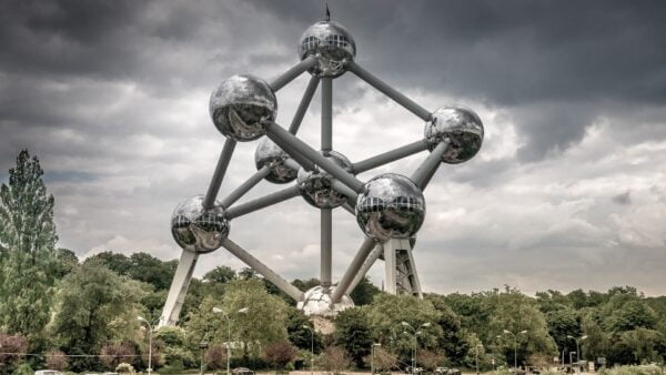 El Atomium en Bruselas. Foto: superdirk
