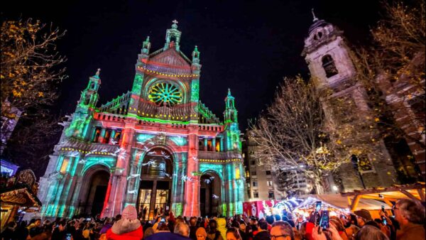 Decoraci贸 nadalenca a Brussel路les. Foto: Visit Brussels - Eric Danhier