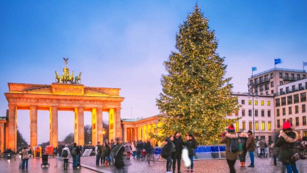 Ambiente navideño en Berlín