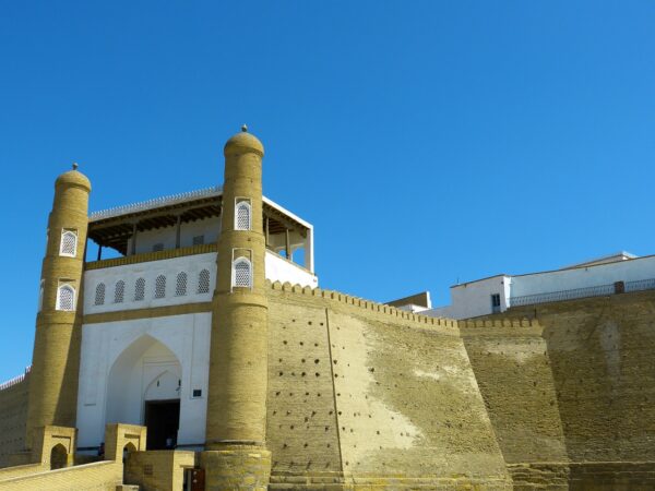 Fortaleza Ark de Bukhara. 